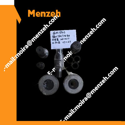 قطعات دنده بیل مکانیکی GM18VL محور محور PC120-1 PC120-2 PC120-5 PC120-6 SL130-5