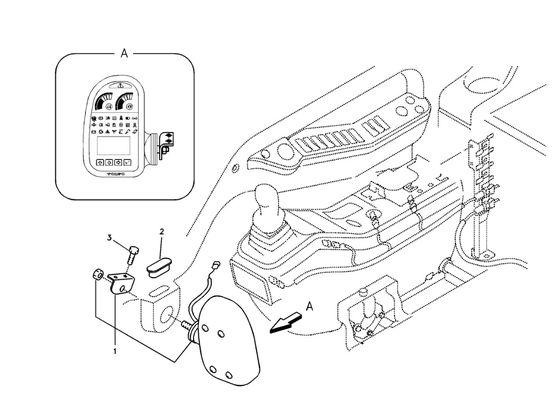 VOE14390065 VOE14636301 قطعات یدکی الکتریکی برای صفحه نمایش پنل EC210B EC360B EC700B